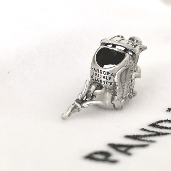 PANDORA Disney Tinker Bell & Captain Hook’s Pirate Ship Charm - Picture 9 of 9